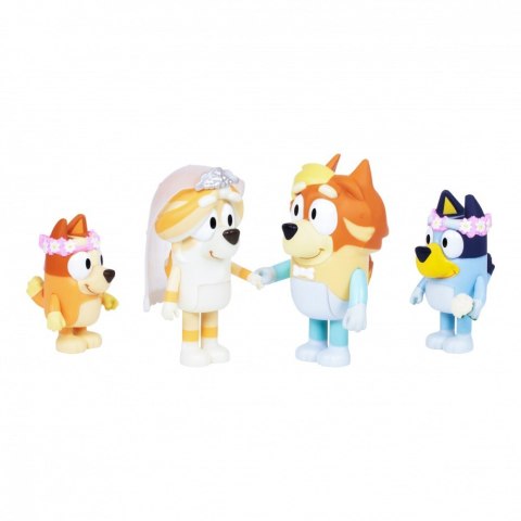 Figurki Bluey Wesele wujka 4-pak Tm Toys Figurki Bluey Wesele wujka 4-pak Tm Toys