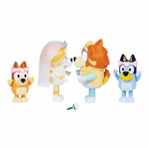 Figurki Bluey Wesele wujka 4-pak Tm Toys Figurki Bluey Wesele wujka 4-pak Tm Toys