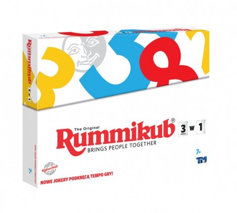Gra Rummikub 3w1 Tm Toys Gra Rummikub 3w1 Tm Toys