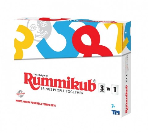 Gra Rummikub 3w1 Tm Toys Gra Rummikub 3w1 Tm Toys