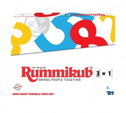 Gra Rummikub 3w1 Tm Toys Gra Rummikub 3w1 Tm Toys