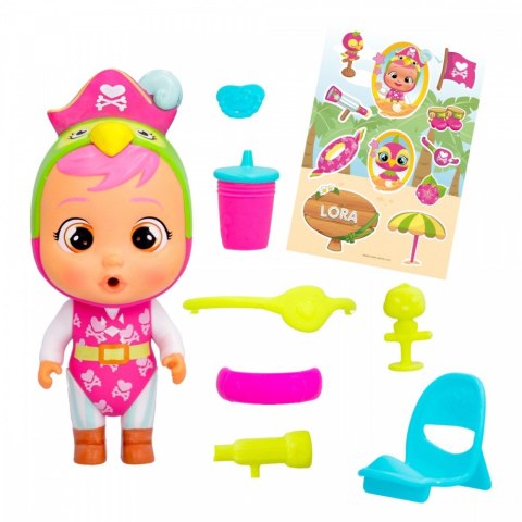 Laleczka Cry Babies Magic Tears Beach Babies, Lora Tm Toys Laleczka Cry Babies Magic Tears Beach Babies, Lora Tm Toys