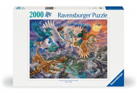 *Puzzle 2000el Fantazja Pegaz Ravensburger Polska *Puzzle 2000el Fantazja Pegaz Ravensburger Polska