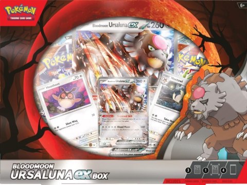 Karty Bloodmoon Ursaluna ex Box Pokemon TCG Karty Bloodmoon Ursaluna ex Box Pokemon TCG