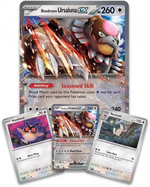 Karty Bloodmoon Ursaluna ex Box Pokemon TCG Karty Bloodmoon Ursaluna ex Box Pokemon TCG