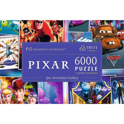 Puzzle 6000 elementów Disney Pixar Collection Trefl Puzzle 6000 elementów Disney Pixar Collection Trefl