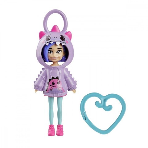 Figurka Polly Pocket zawieszka Dino Mattel Figurka Polly Pocket zawieszka Dino Mattel
