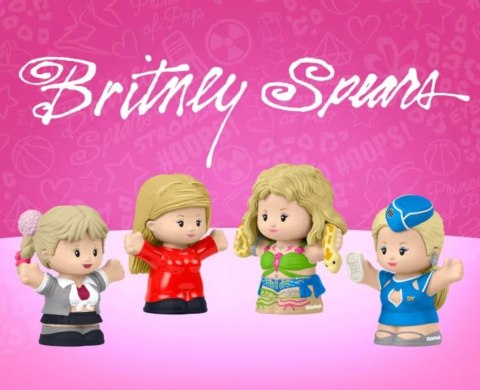 Figurki Little People Collector Britney Spears Fisher Price Figurki Little People Collector Britney Spears Fisher Price