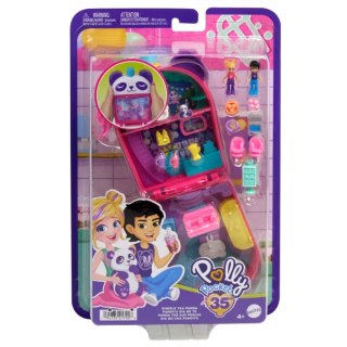 Figurki Polly Pocket Bubble Tea Panda zestaw kompaktowy Mattel