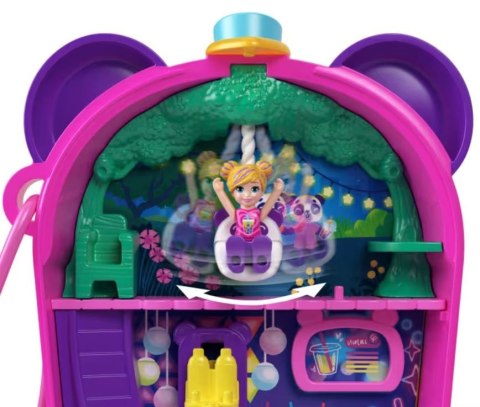 Figurki Polly Pocket Bubble Tea Panda zestaw kompaktowy Mattel Figurki Polly Pocket Bubble Tea Panda zestaw kompaktowy Mattel