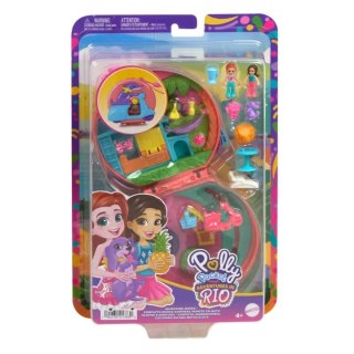 Figurki Polly Pocket Zestaw kompaktowy, Skuter Pieska Mattel