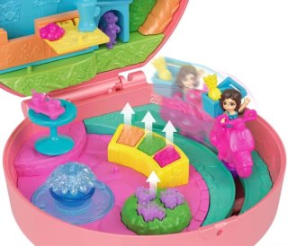 Figurki Polly Pocket Zestaw kompaktowy, Skuter Pieska Mattel