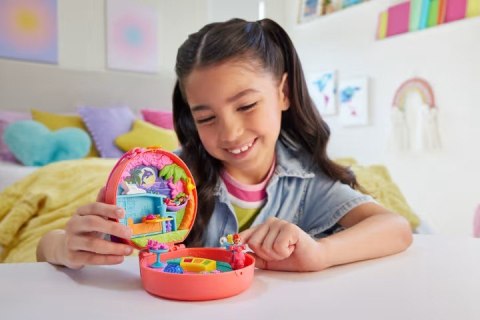 Figurki Polly Pocket Zestaw kompaktowy, Skuter Pieska Mattel Figurki Polly Pocket Zestaw kompaktowy, Skuter Pieska Mattel