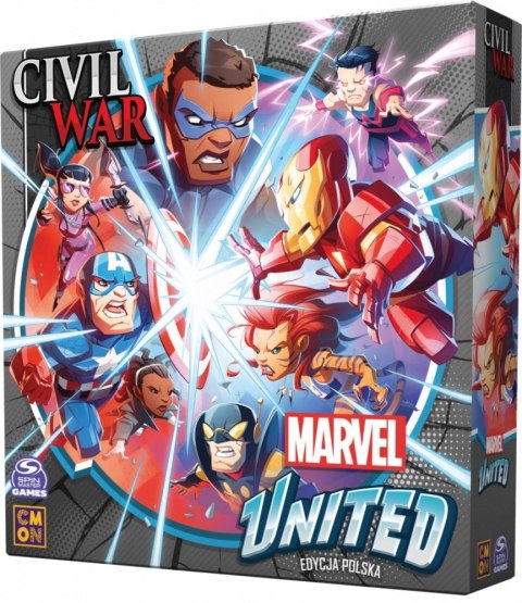 Gra Marvel United: Civil War (PL) Portal Games Gra Marvel United: Civil War (PL) Portal Games