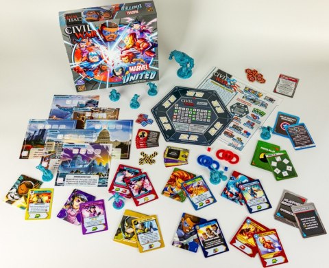 Gra Marvel United: Civil War (PL) Portal Games Gra Marvel United: Civil War (PL) Portal Games