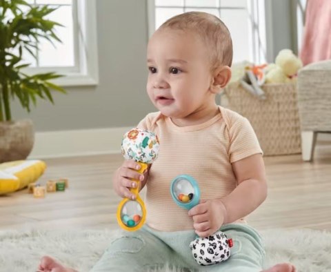 Grzechotki Grzechoczące marakasy Fisher Price Grzechotki Grzechoczące marakasy Fisher Price
