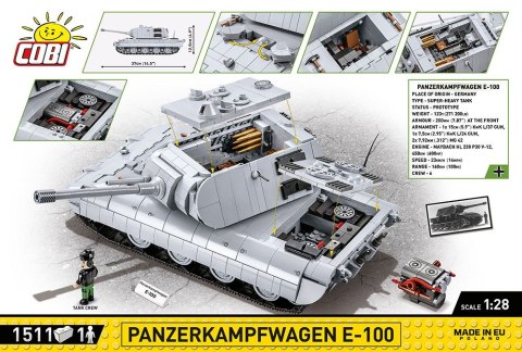 Klocki Panzerkampfwagen E-100 Cobi Klocki Klocki Panzerkampfwagen E-100 Cobi Klocki