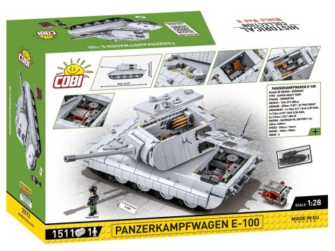 Klocki Panzerkampfwagen E-100 Cobi Klocki Klocki Panzerkampfwagen E-100 Cobi Klocki