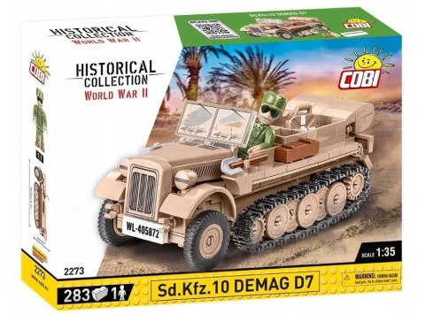 Klocki Sd.Kfz 10 Demag D7 Cobi Klocki Klocki Sd.Kfz 10 Demag D7 Cobi Klocki