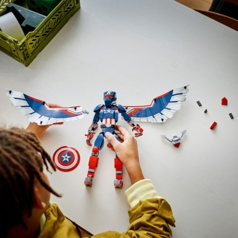 Klocki Super Heroes 76296 Figurka nowego Kapitana Ameryki LEGO Klocki Super Heroes 76296 Figurka nowego Kapitana Ameryki LEGO