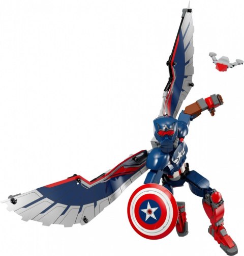 Klocki Super Heroes 76296 Figurka nowego Kapitana Ameryki LEGO Klocki Super Heroes 76296 Figurka nowego Kapitana Ameryki LEGO