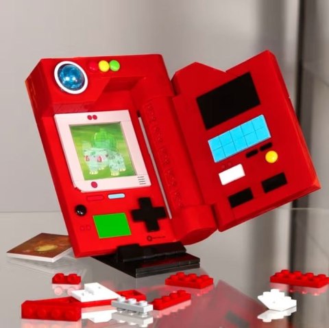 Klocki konstrukcyjne Pokemon Pokedex z Kanto Mega Bloks Klocki konstrukcyjne Pokemon Pokedex z Kanto Mega Bloks