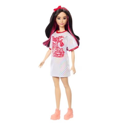 Lalka Barbie Fashionistas brunetka z falowanymi włosami Mattel Lalka Barbie Fashionistas brunetka z falowanymi włosami Mattel