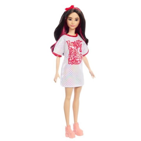 Lalka Barbie Fashionistas brunetka z falowanymi włosami Mattel Lalka Barbie Fashionistas brunetka z falowanymi włosami Mattel