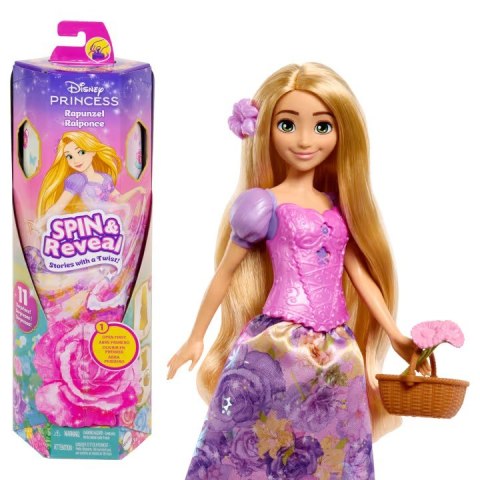 Lalka Disney Princess Spin Reveal Roszpunka Mattel Lalka Disney Princess Spin Reveal Roszpunka Mattel