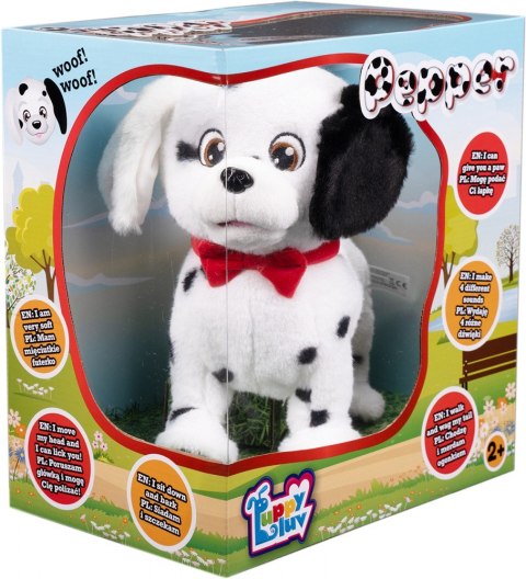 Maskotka interaktywna Puppy Luv Piesek Dalmatyczyk Pepper Tm Toys Maskotka interaktywna Puppy Luv Piesek Dalmatyczyk Pepper Tm Toys