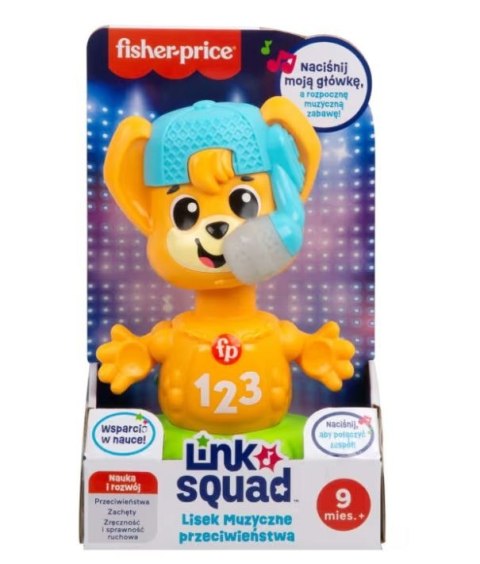 Zabawka muzyczna Link Squad Lisek Muzyczne przeciwieństwa Fisher Price Zabawka muzyczna Link Squad Lisek Muzyczne przeciwieństwa Fisher Price