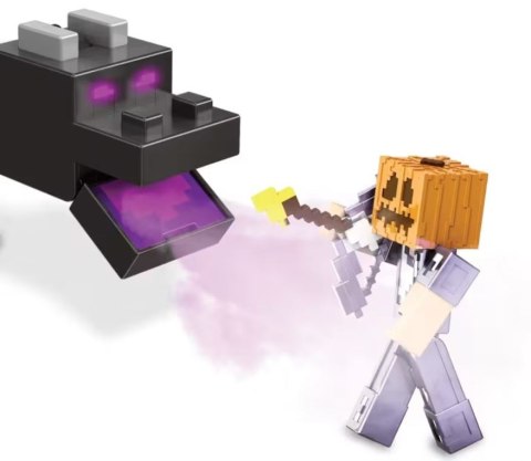 Zestaw figurek Minecraft Smok Kresu 15 rocznica Mattel Zestaw figurek Minecraft Smok Kresu 15 rocznica Mattel