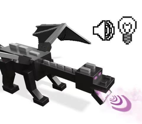 Zestaw figurek Minecraft Smok Kresu 15 rocznica Mattel Zestaw figurek Minecraft Smok Kresu 15 rocznica Mattel