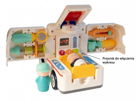 Ambulans z muzyką i światłem Smily Play