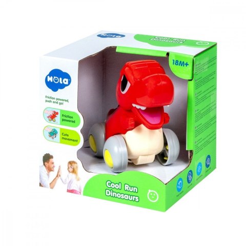 Figurka Dinozaur interaktywny z napędem, rusza szczęka Smily Play Figurka Dinozaur interaktywny z napędem, rusza szczęka Smily Play