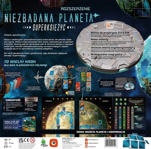 Gra Niezbadana Planeta: Superksiężyc Portal Games Gra Niezbadana Planeta: Superksiężyc Portal Games