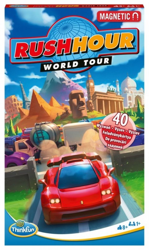 Gra Rush Hour - łamigłówka magnetyczna Ravensburger Polska Gra Rush Hour - łamigłówka magnetyczna Ravensburger Polska