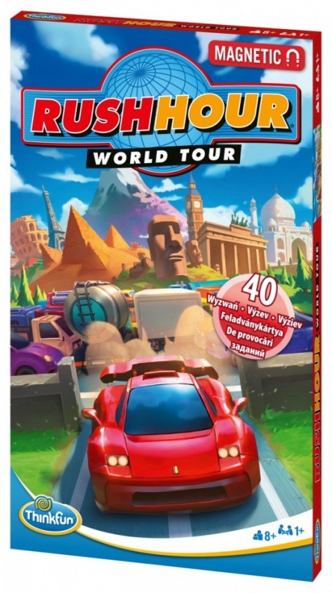 Gra Rush Hour - łamigłówka magnetyczna Ravensburger Polska Gra Rush Hour - łamigłówka magnetyczna Ravensburger Polska