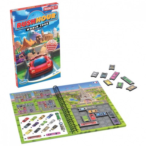 Gra Rush Hour - łamigłówka magnetyczna Ravensburger Polska Gra Rush Hour - łamigłówka magnetyczna Ravensburger Polska