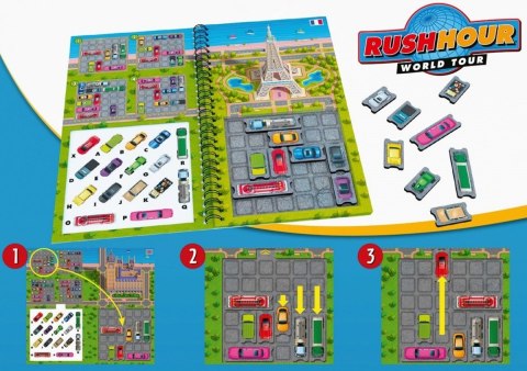 Gra Rush Hour - łamigłówka magnetyczna Ravensburger Polska Gra Rush Hour - łamigłówka magnetyczna Ravensburger Polska