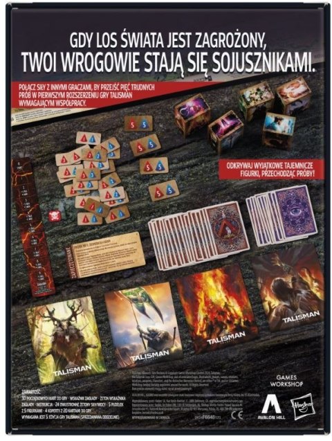 Gra Talisman Magia i Miecz 5 edycja Sojusze-Wezwanie losu Rebel Gra Talisman Magia i Miecz 5 edycja Sojusze-Wezwanie losu Rebel