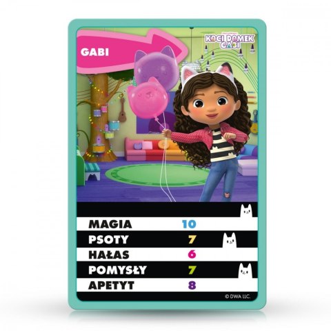 Gra Top Trumps Junior Koci domek Gabi Winning Moves Gra Top Trumps Junior Koci domek Gabi Winning Moves