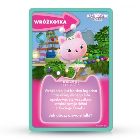 Gra Top Trumps Junior Koci domek Gabi Winning Moves Gra Top Trumps Junior Koci domek Gabi Winning Moves