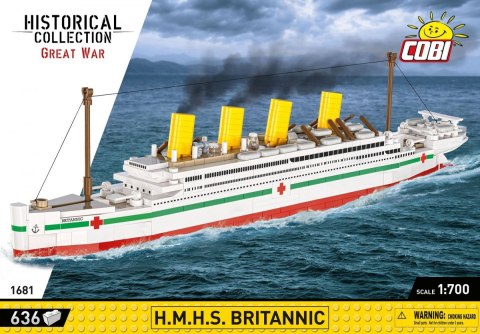 Klocki H.M.H.S. Britannic 636 klocków Cobi Klocki Klocki H.M.H.S. Britannic 636 klocków Cobi Klocki