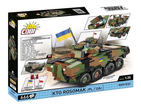 Klocki KTO Rosomak 666 klocków Cobi Klocki Klocki KTO Rosomak 666 klocków Cobi Klocki