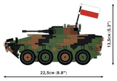 Klocki KTO Rosomak 666 klocków Cobi Klocki Klocki KTO Rosomak 666 klocków Cobi Klocki