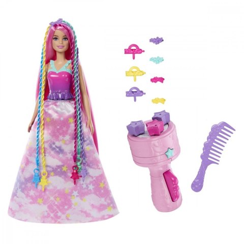 Lalka Barbie Dreamtopia Księżniczka Zakręcone pasemka Mattel Lalka Barbie Dreamtopia Księżniczka Zakręcone pasemka Mattel