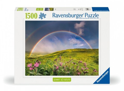 Puzzle 1500 elementów Tęcza nad łąka Ravensburger Polska Puzzle 1500 elementów Tęcza nad łąka Ravensburger Polska