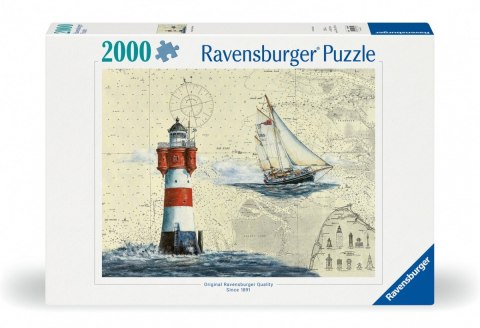 Puzzle 2000 elementów Żeglarstwo, latarnia morska Ravensburger Polska Puzzle 2000 elementów Żeglarstwo, latarnia morska Ravensburger Polska