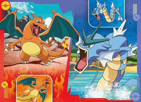 Puzzle 4x100 elementów Pokemon zestaw Ravensburger Polska Puzzle 4x100 elementów Pokemon zestaw Ravensburger Polska
